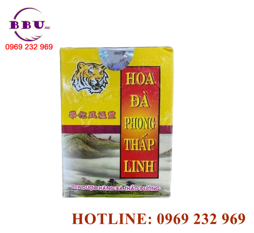 Hoa đà phong thấp linh cải thiện tình trạng đau nhức khớp 